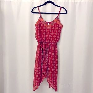 Red Target Dress